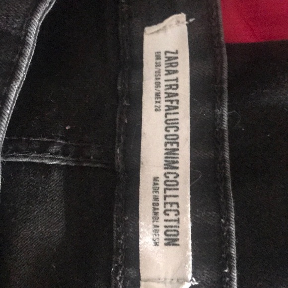 High-rise Zara black jeans Trafaluc - Picture 2 of 5